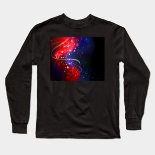 Background on Independence Day Long Sleeve T-Shirt